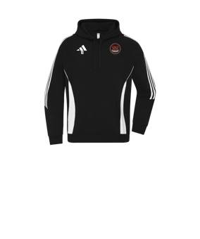 Sweat à capuche enfant adidas Tiro 24 noir blanc 