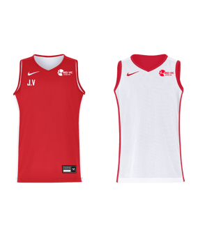 Red Vic Kids Reversible Replica Game Shirt