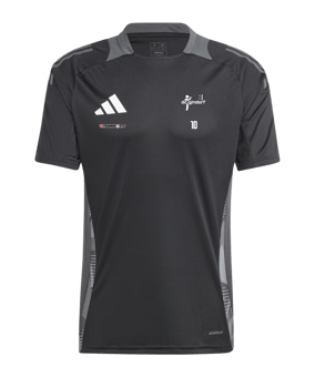 adidas Tiro 24 Comp Training Trikot Schwarz Grau