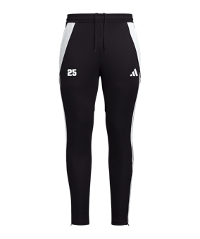 adidas Tiro 24 Trainingshose Schwarz Weiss