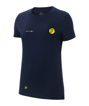 Nike Park 20 T-Shirt Damen Blau Weiss F451