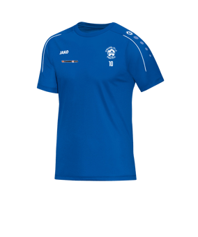 JAKO Classico T-Shirt Blau Weiss F04