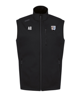 JAKO Premium Softshellweste Schwarz F800