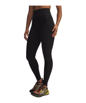 Under Armour Seamless Cotton Leggings Damen Schwarz F008 - schwarz