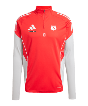 adidas Tiro 25 Competition Zip Top  Rot Grau