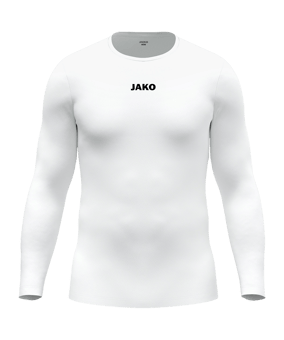 JAKO Function Longsleeve T-Shirt Weiß F0 - weiss