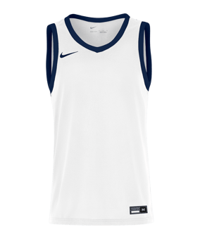 Nike Team Stock25 Basketball Trikot Weiß F101 - weiss