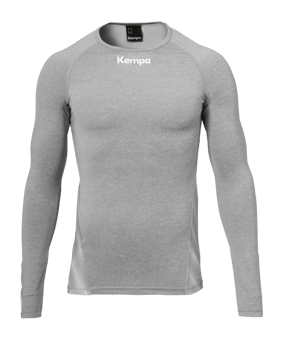 Kempa Attitude Shirt Lange Mouwen Grijs F05 - grijs