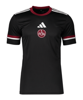 adidas 1. FC Nürnberg Prematch T-Shirt 2025/2026 Schwarz - schwarz