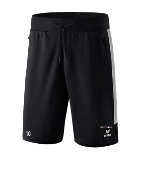 Erima Squad Trainingsshort Schwarz Grau