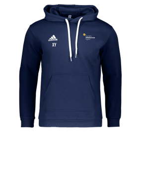 adidas Entrada 22 Hoody Blau
