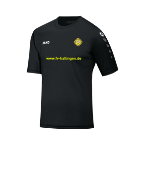 JAKO Team Trikot kurzarm Schwarz F08