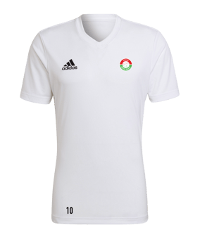adidas Entrada 22 Trikot Weiss