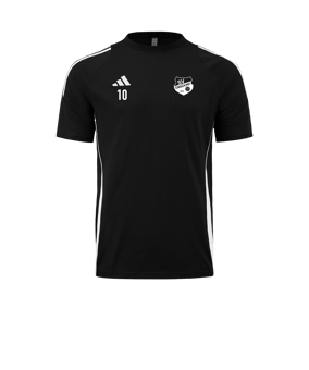 adidas Tiro 24 T-Shirt Schwarz Weiss