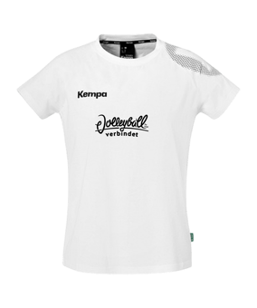 Kempa Core 26 T-Shirt Damen Weiss F02