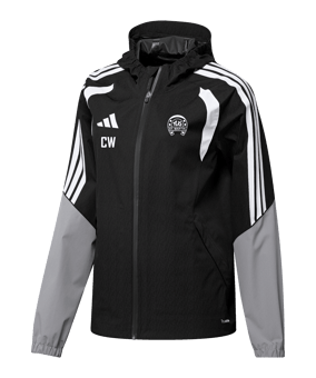 adidas Tiro 26 Regenjacke Damen Schwarz