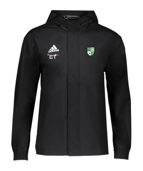 adidas Entrada 22 Allwetterjacke Kids Schwarz