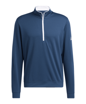 adidas Golf HalfZip Sweatshirt Blau - blau