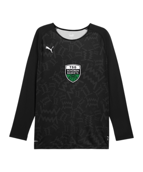 PUMA Teamjaws Graphic Ls Shooting Hemd Schwarz F01