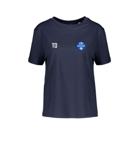 Merch Muser T-Shirt Women French Navy | #logo farbig