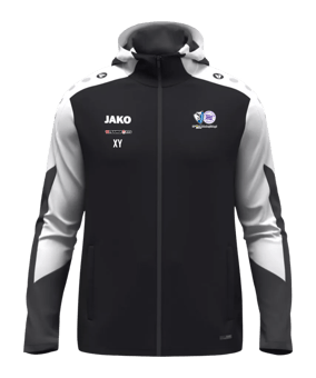 JAKO Dynamic Kapuzenjacke Schwarz F826