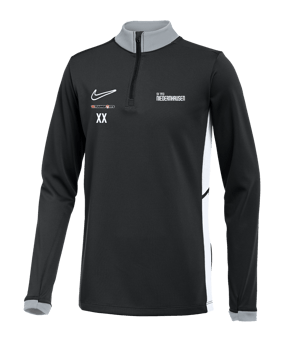 Nike Academy 25 Drill Top Sweatshirt Kids Schwarz F010