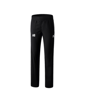 Erima Hose mit durchgehendem RV Damen Schwarz