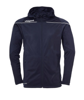 uhlsport Stream 22 Kapuzenjacke Kids Blau F12 - blau
