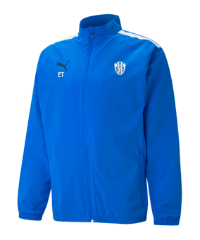 PUMA teamLIGA Sideline Jacke Kids Blau F02