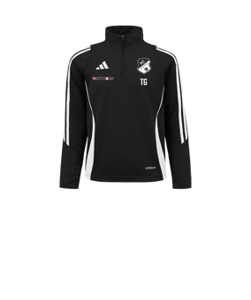 adidas Tiro 24 Trainingstop Kids Schwarz Weiss