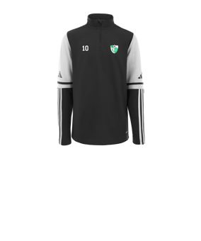 adidas Squadra 25 HalfZip Sweatshirt Enfants Noir 