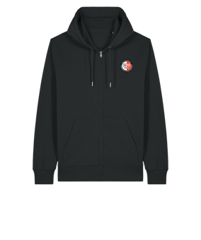 Stanley Stella Merch Connector 2.0 Zip Sweatjacke  Schwarz | #logo4c