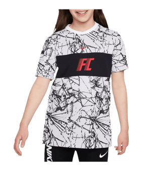 Nike F.C. Trikot Kids Weiß F100 - weiss