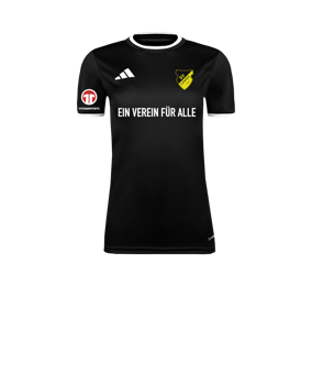 adidas Entrada 26 Trikot Damen Schwarz