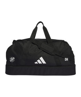 adidas Tiro League Duffel Bag Gr. L Schwarz Weiss