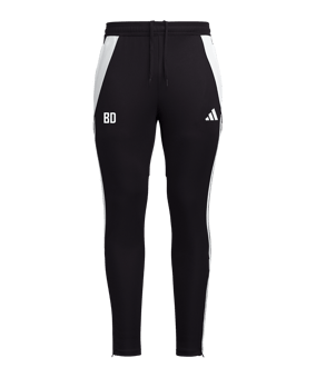 adidas Tiro 24 Trainingshose Schwarz Weiss