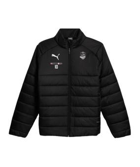 PUMA teamLIGA Padded Trainingsjacke Schwarz F03