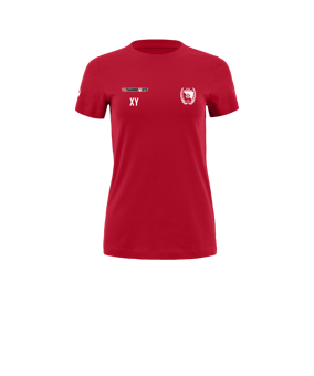 Nike Park 20 T-Shirt Damen Rot Weiss F657