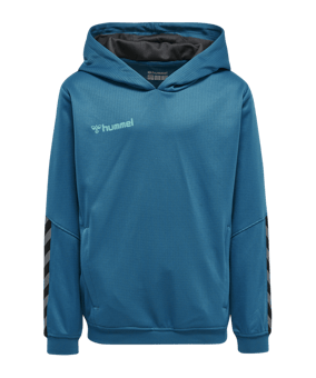 Hummel Authentic Poly Hoody Kids Türkis F8745 - tuerkis