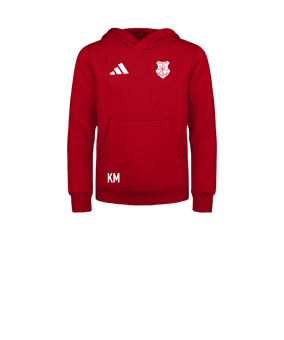 adidas Entrada 26 Hoody Kids Rot