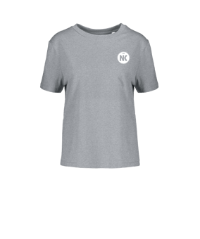 Merch Muser T-Shirt Women Heather Grey | #logo1c