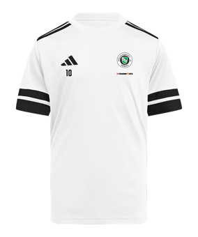 adidas Squadra 25 Trikot Kids Weiß Schwarz
