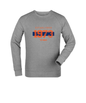 Merch Roller Sweatshirt Heather Grey | #established