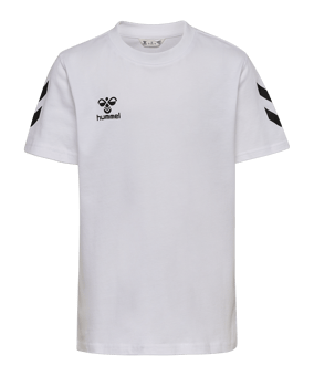 Hummel Go 2.0 Chevron T-Shirt Kids Weiß F9001 - weiss