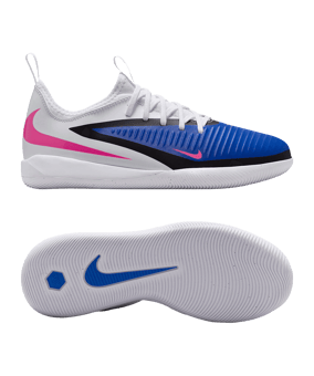 Nike Phantom 6 Low Academy IN Attack Kids Blau F446 - blau