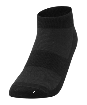 JAKO Füsslinge 3er Pack Schwarz F08 - schwarz