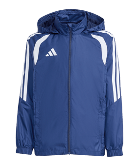 adidas Tiro 26 League Windjacke Kids Dunkelblau - weiss