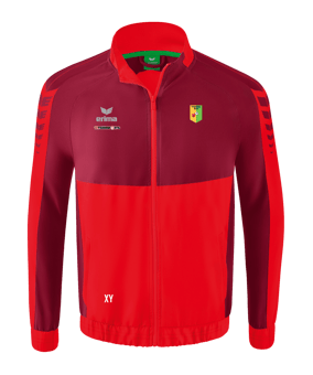 Erima Six Wings Präsentationsjacke Rot