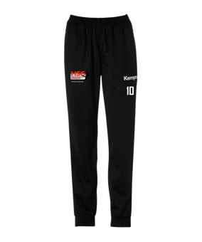 Kempa Lite Trainingshose Damen Schwarz Weiss F01