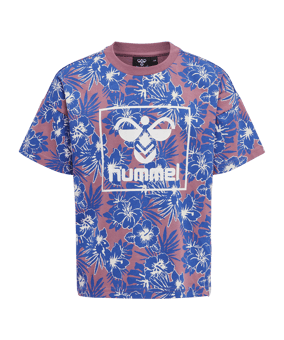 Hummel hmlFLOWER F4866 T-Shirt Kids Rosa F4866 - rosa